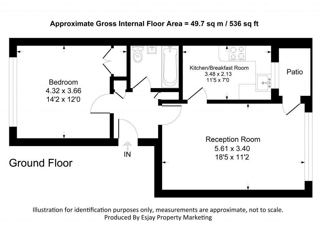 Floorplans For Dukes Avenue, New Malden, Surrey