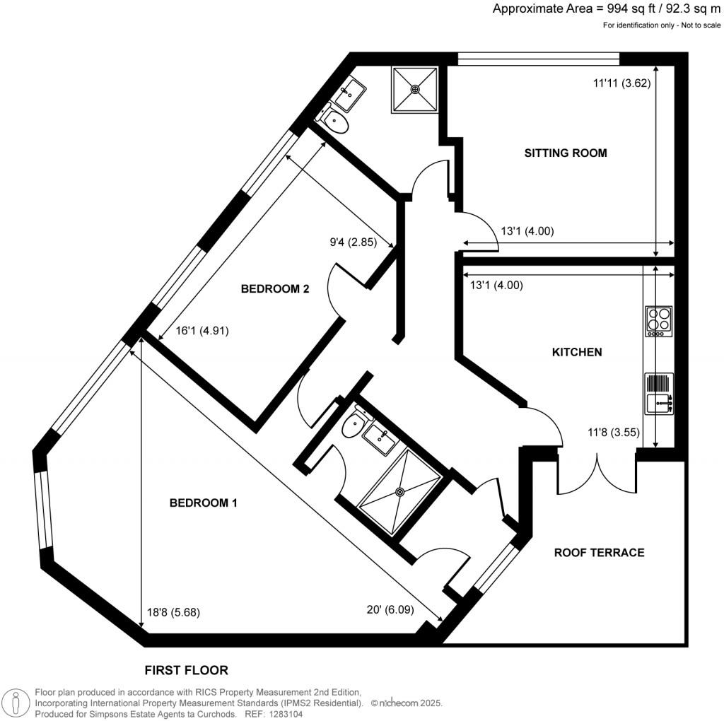 Floorplans For Burlington Road, New Malden