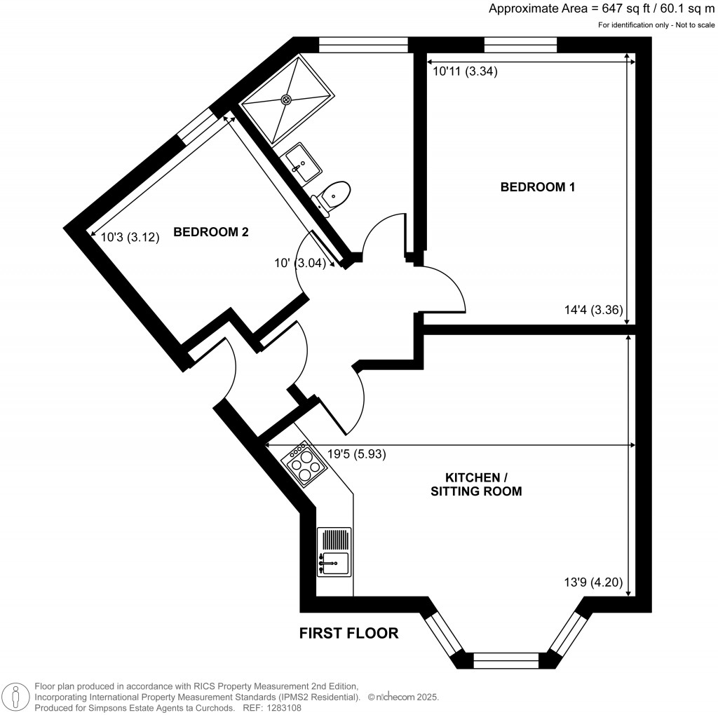 Floorplans For Burlington Road, New Malden
