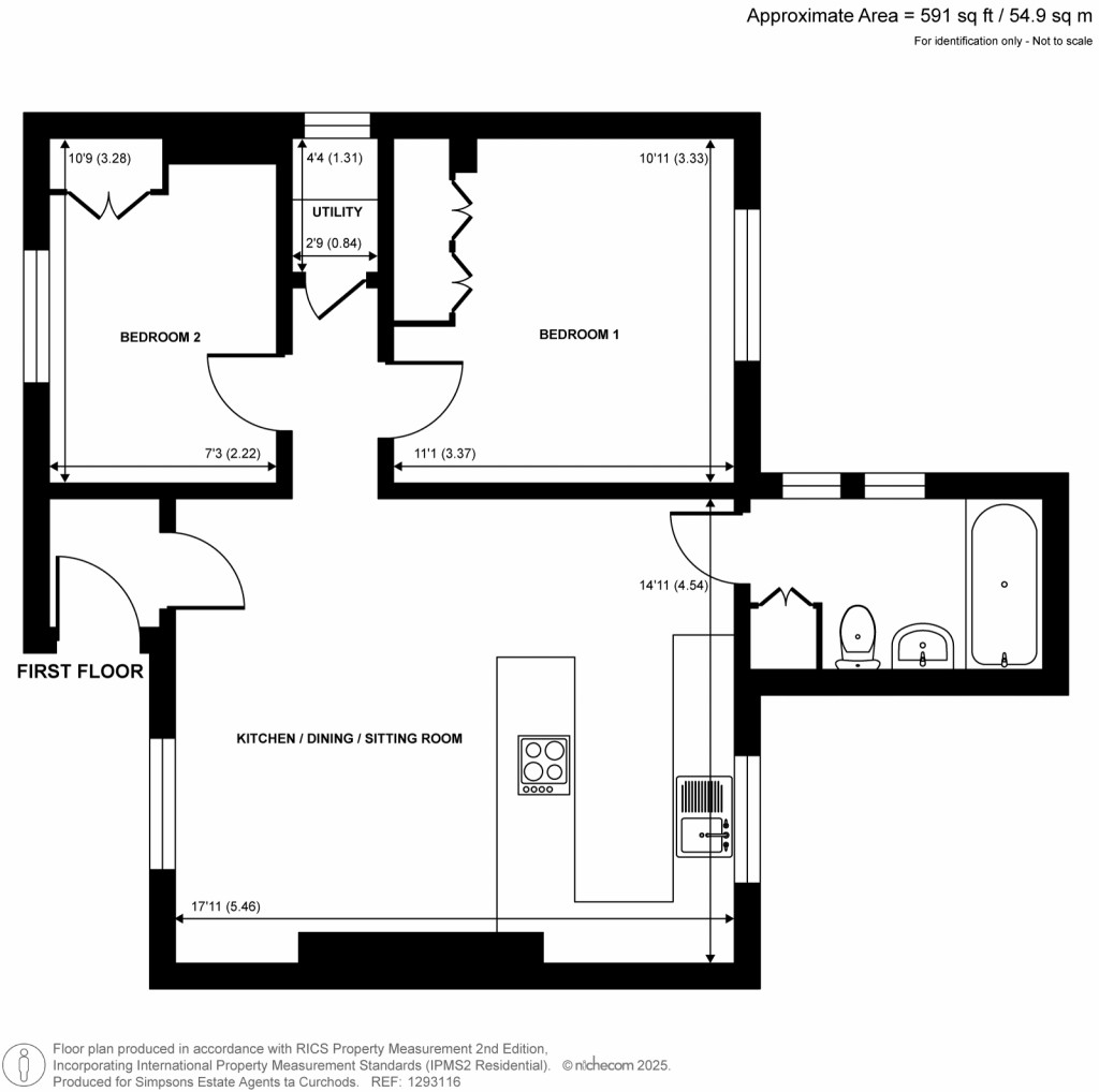 Floorplans For Birchwood Road, West Byfleet, Surrey