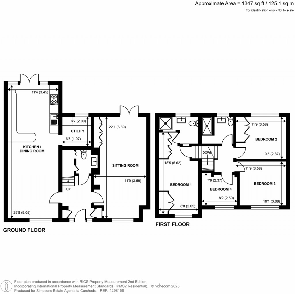 Floorplans For Pine Tree Hill, Pyrford, Surrey