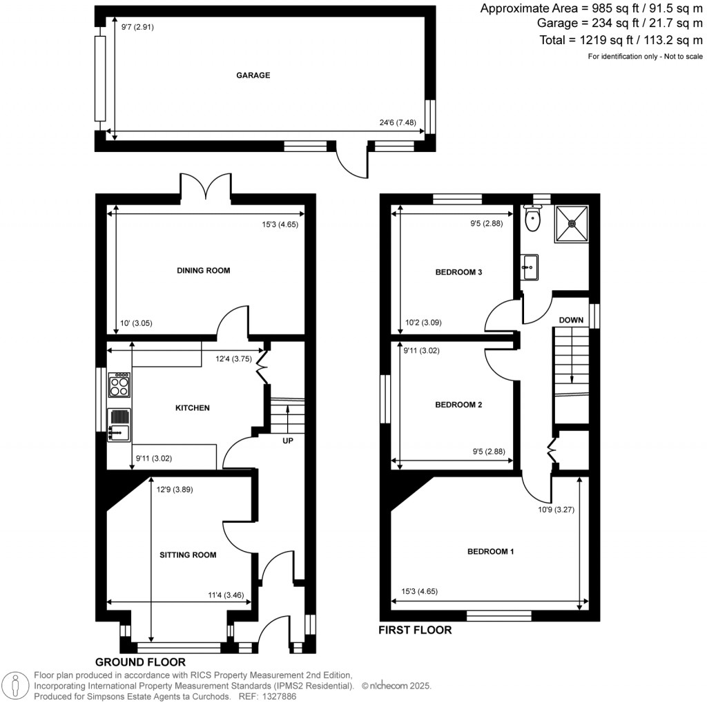 Floorplans For Jacob's Well, Guildford, Surrey