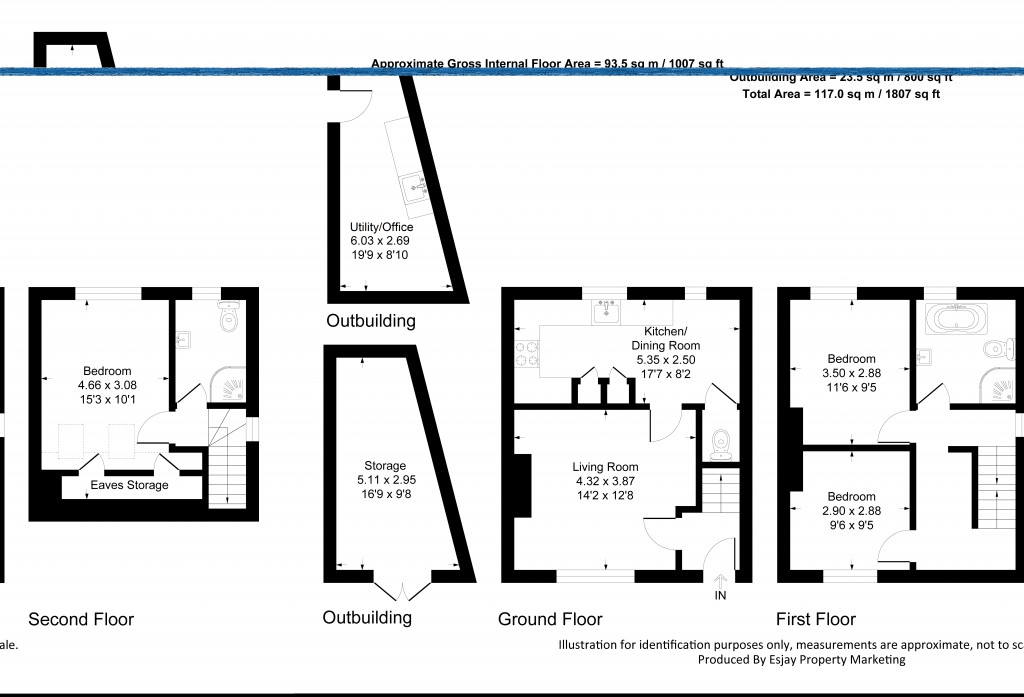 Floorplans For Rosemont Road, New Malden, Surrey