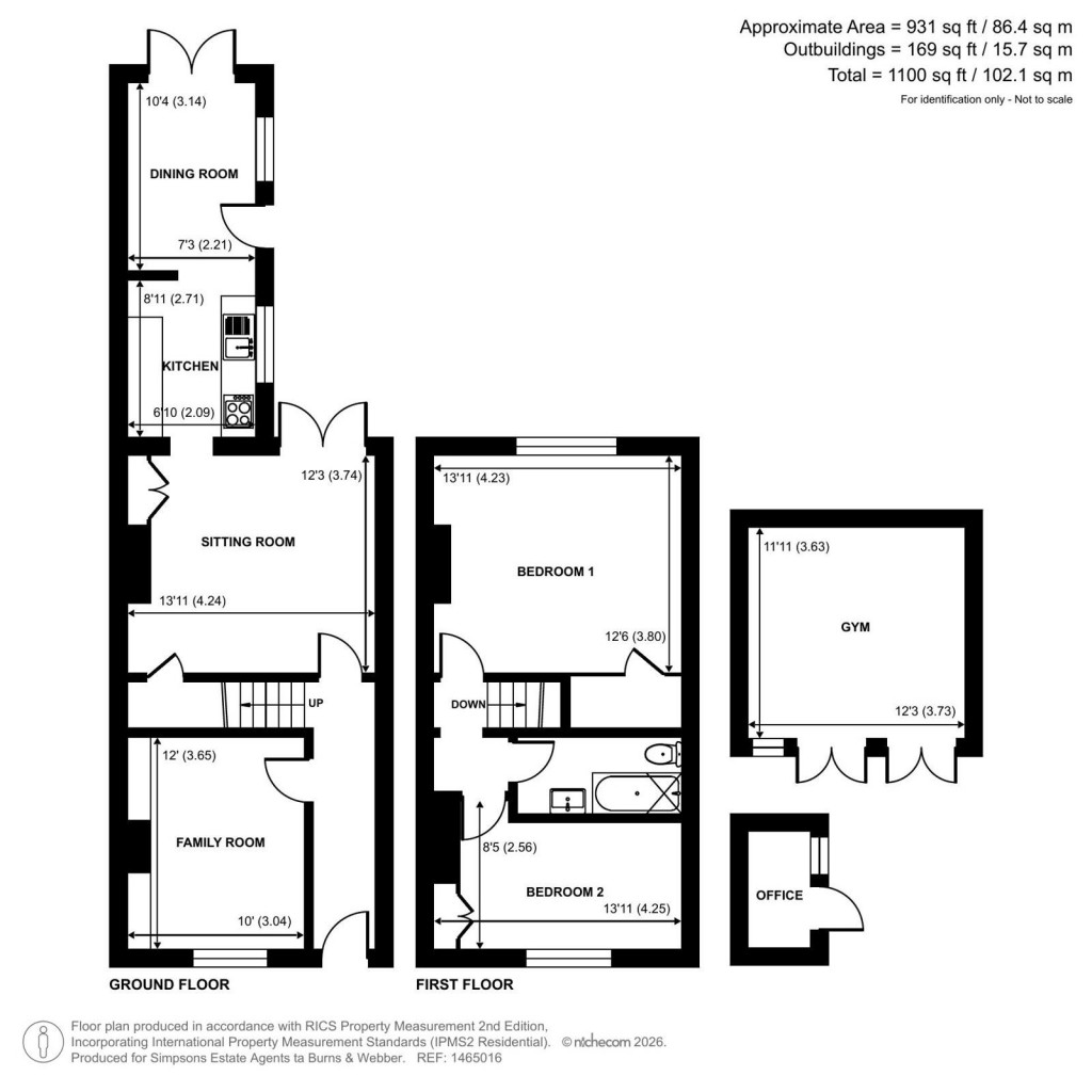 Floorplans For Portsmouth Road, Milford, Godalming, Surrey