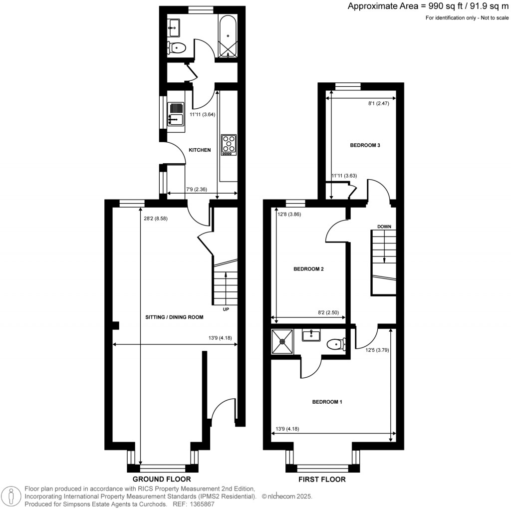 Floorplans For Oxford Road, Guildford, Surrey