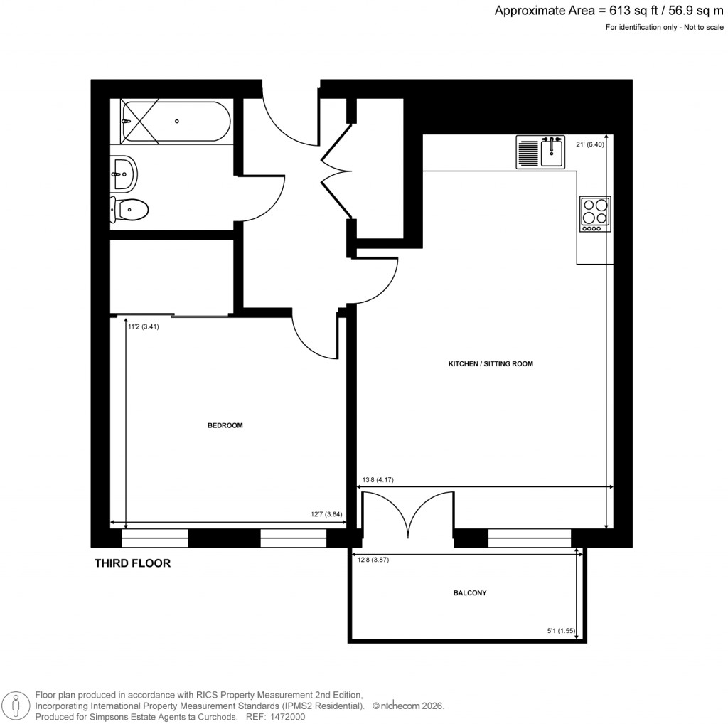 Floorplans For Longcross, Chertsey, Surrey