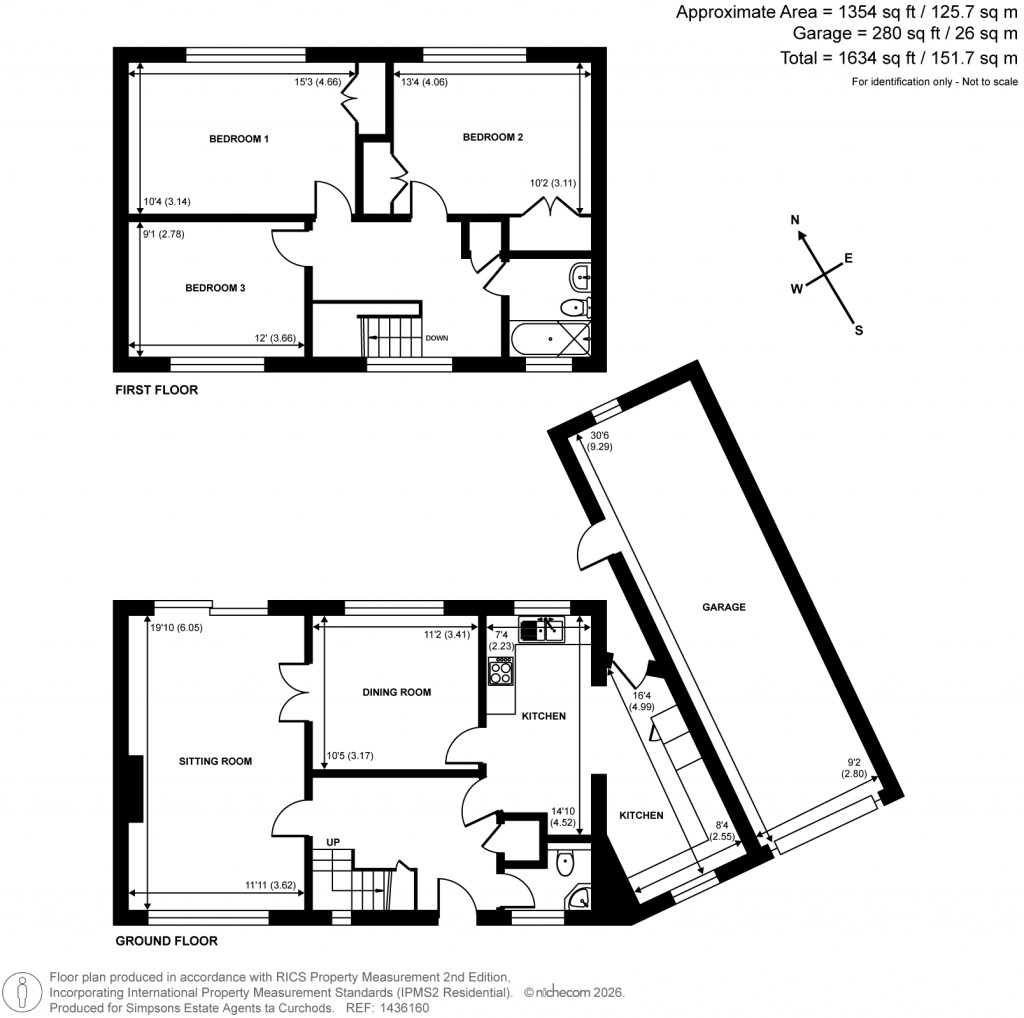 Floorplans For Greenway, Great Bookham, Surrey