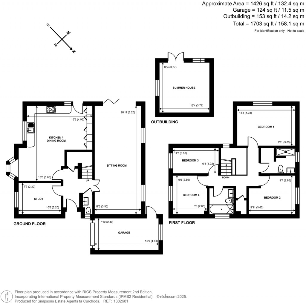 Floorplans For West End, Woking, Surrey