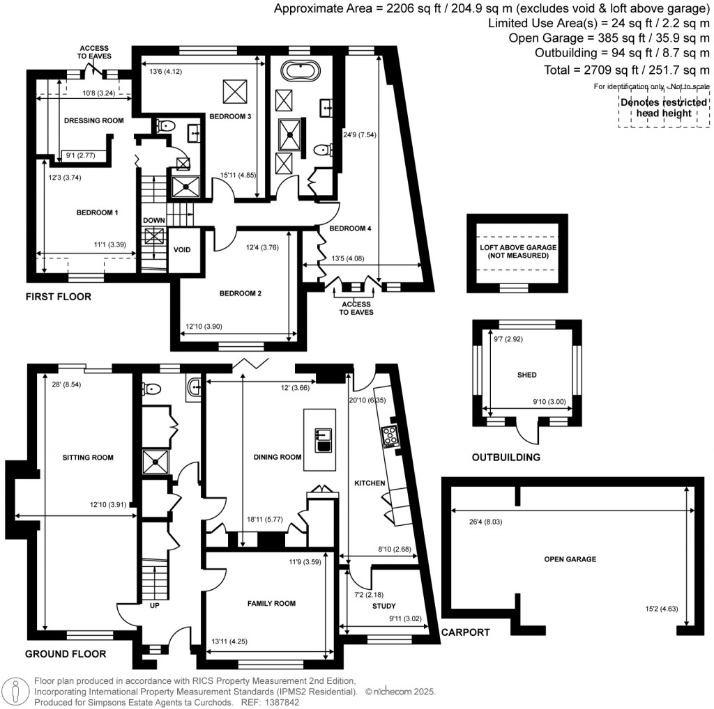 Floorplans For Kingfield, Woking, Surrey