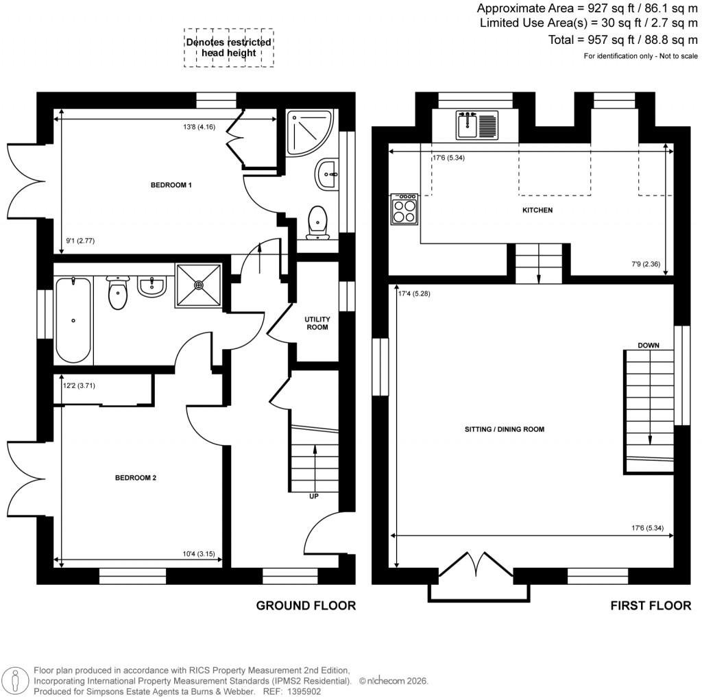 Floorplans For Wrecclesham, Farnham, Surrey