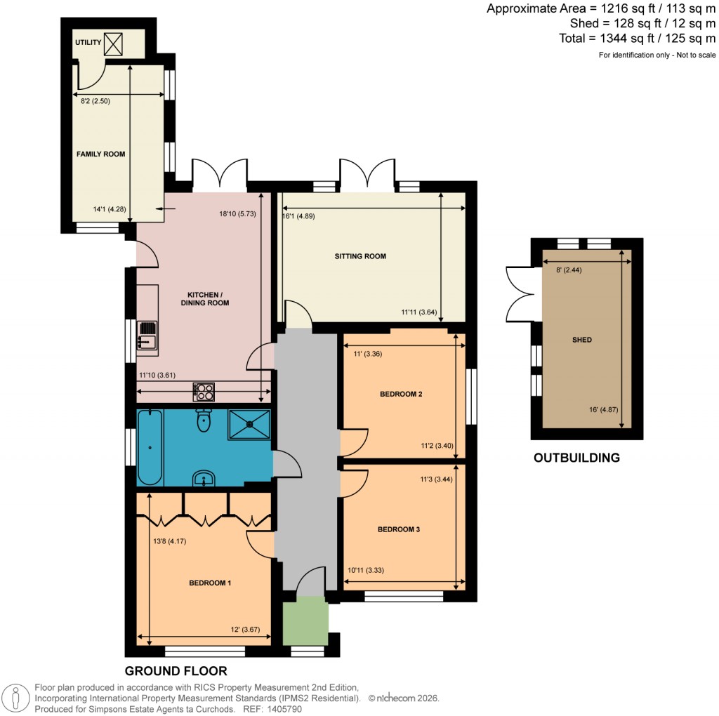 Floorplans For Flexford Road, Normandy, Guildford, Surrey
