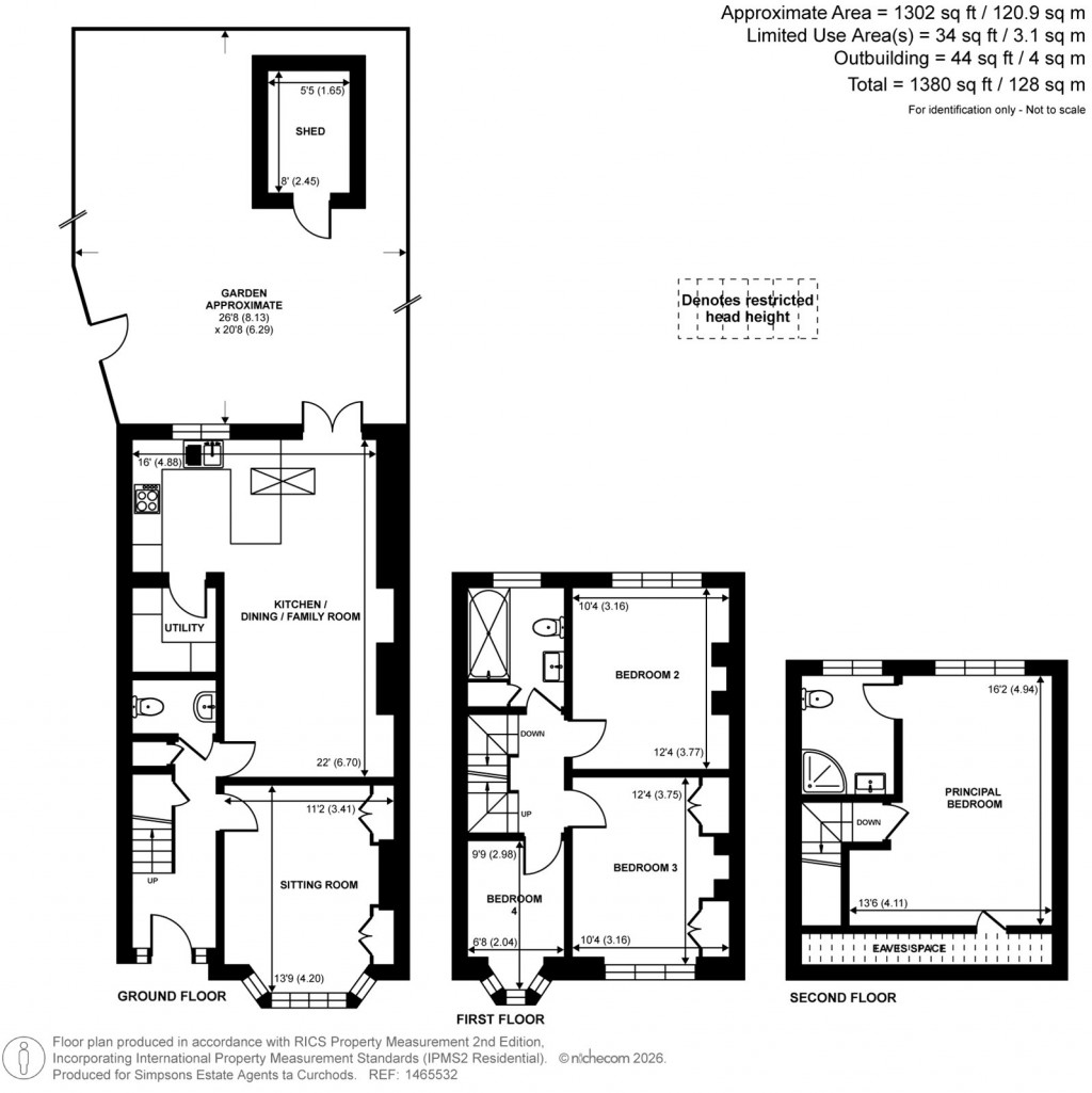 Floorplans For Horace Road, Kingston Upon Thames, Surrey