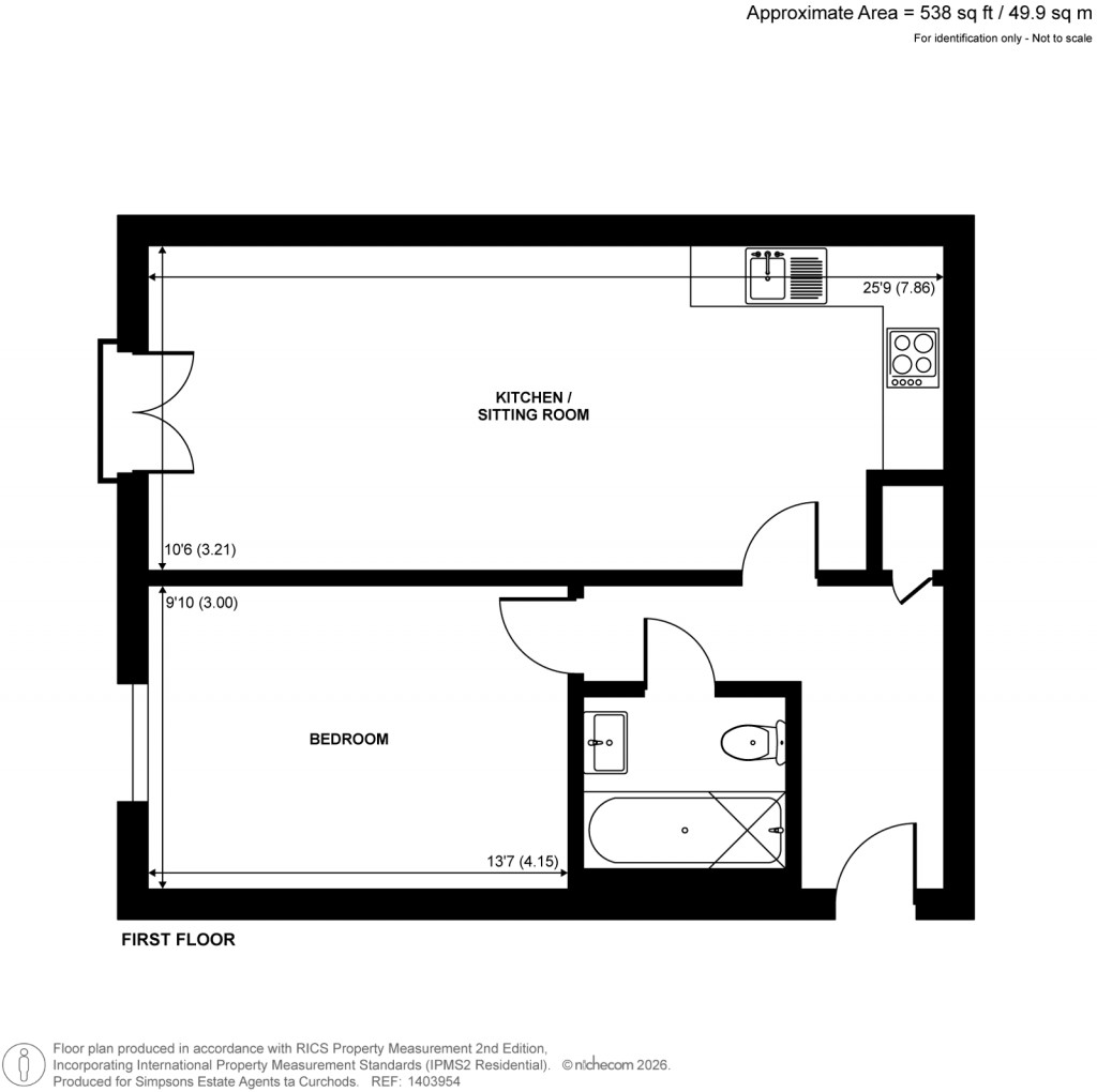 Floorplans For Gogmore Lane, Chertsey, Surrey