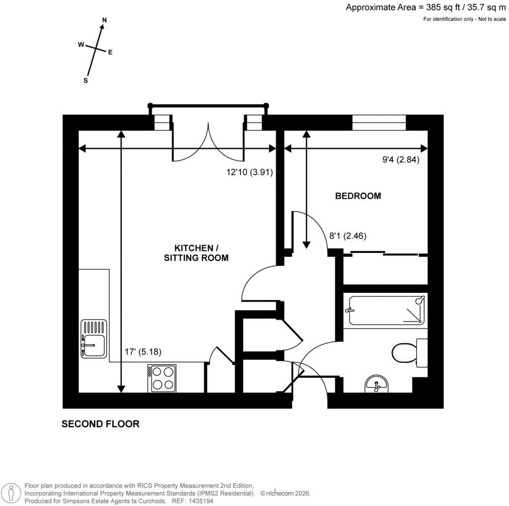 Floorplans For Maybury Mews, Woking