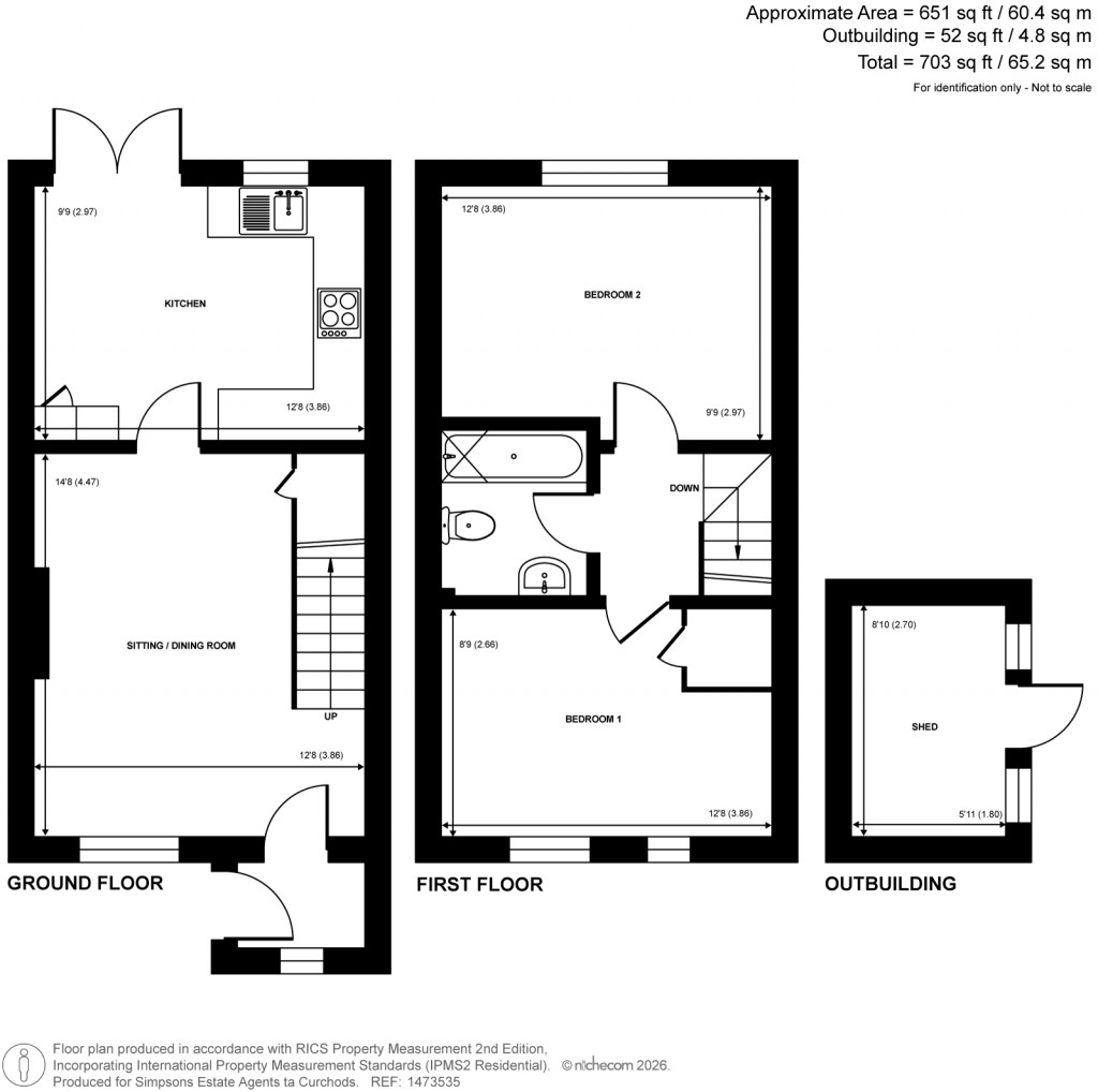 Floorplans For West End, Woking, Surrey