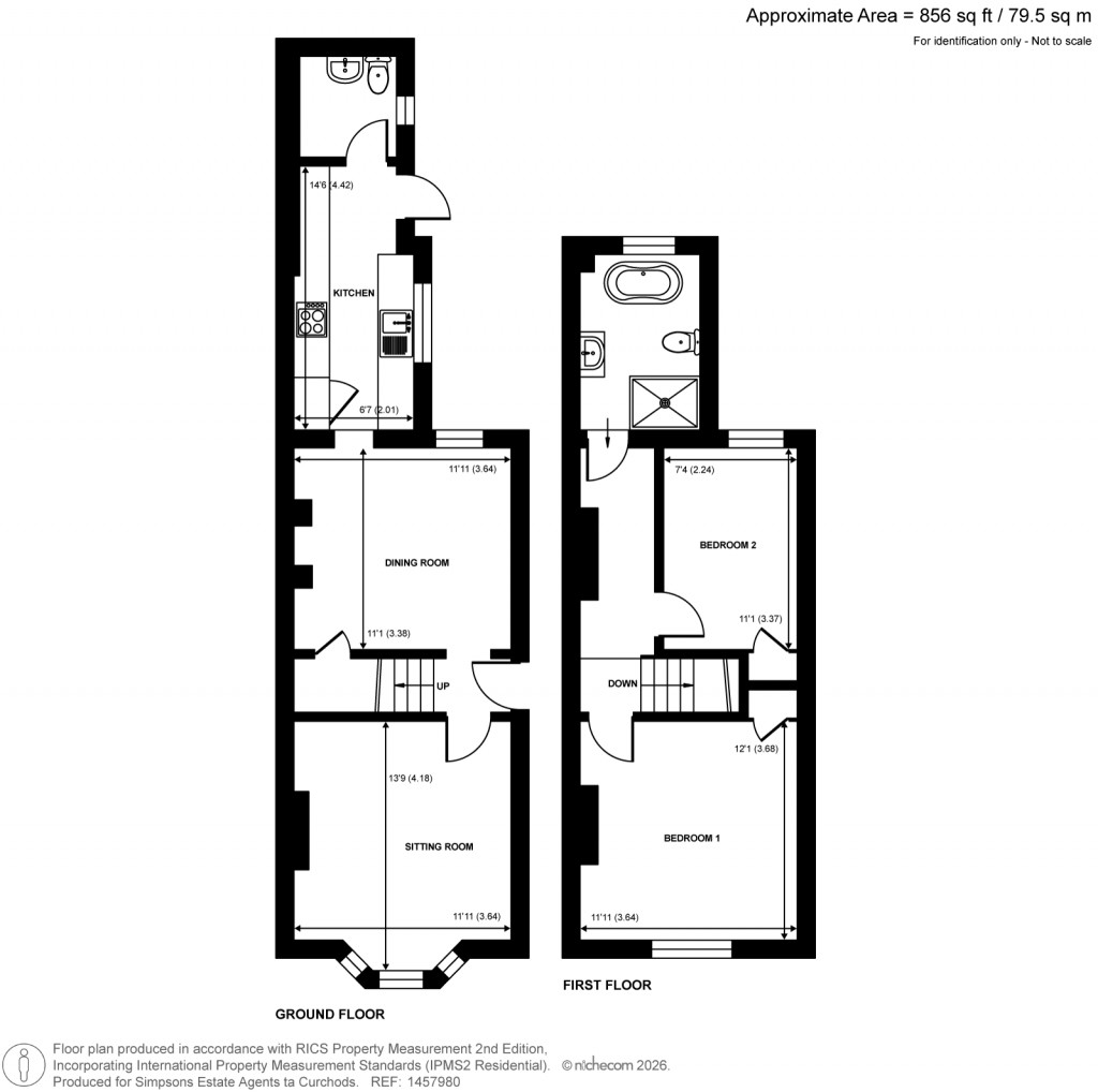 Floorplans For High Path Road, Merrow, Guildford
