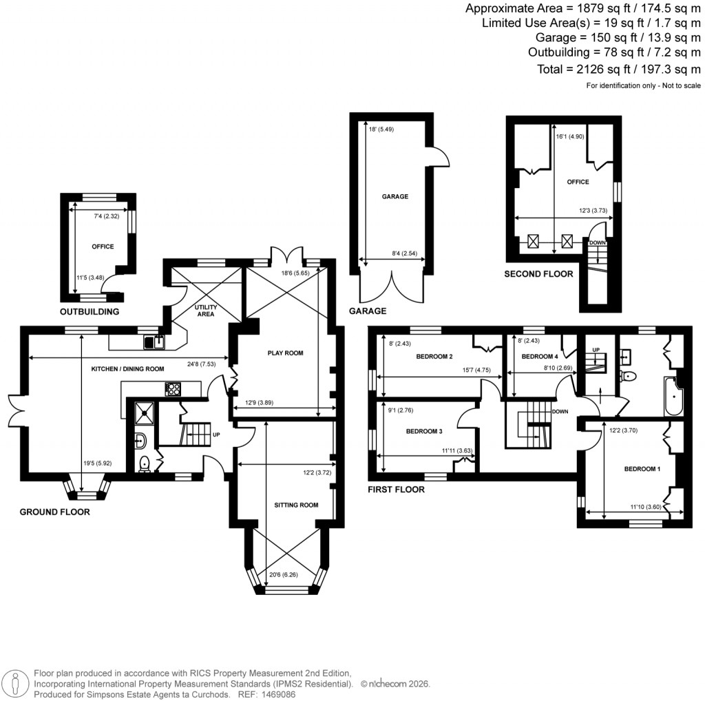 Floorplans For Westwood Lane, Wanborough, Surrey