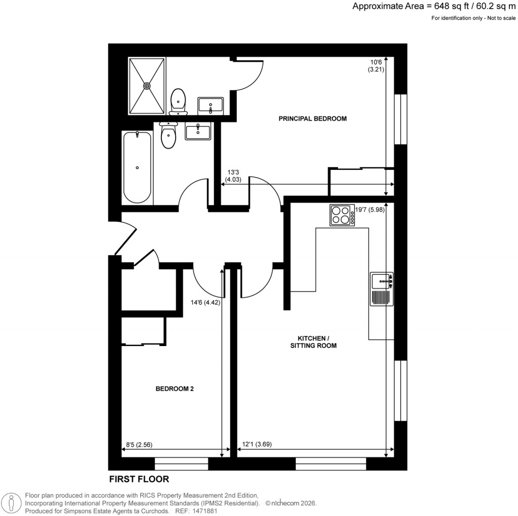 Floorplans For Baker Street, Weybridge, Surrey