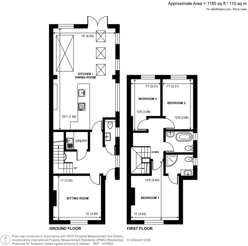 Floorplans For Cramhurst Lane, Witley, Surrey