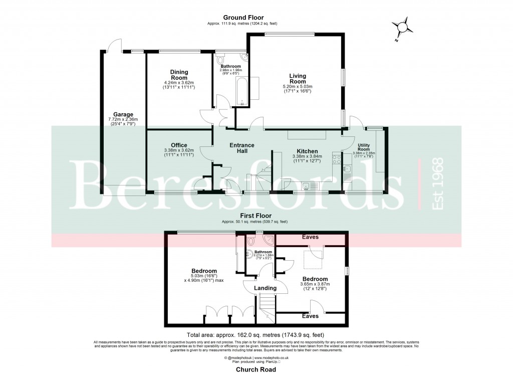Floorplans For West Hanningfield, Chelmsford, Essex
