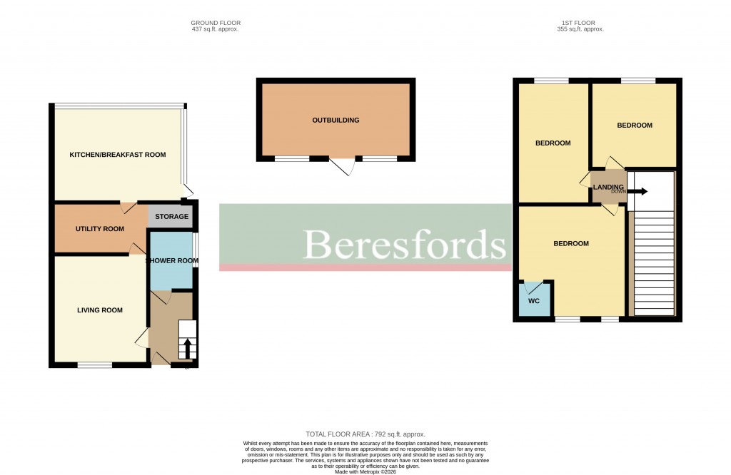 Floorplans For Roxwell, Chelmsford, Essex