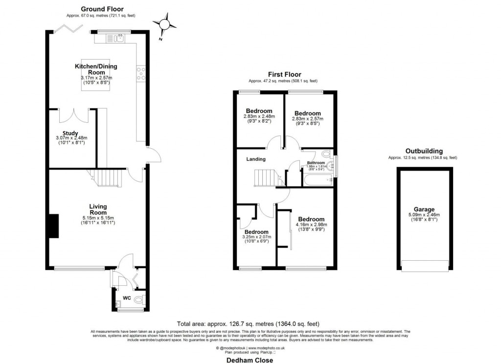 Floorplans For Billericay, Essex