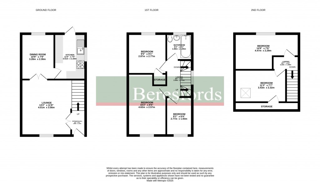 Floorplans For Chelmsford, Essex