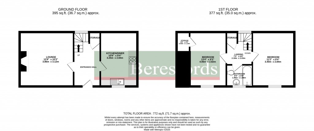Floorplans For Great Waltham, Chelmsford, Essex