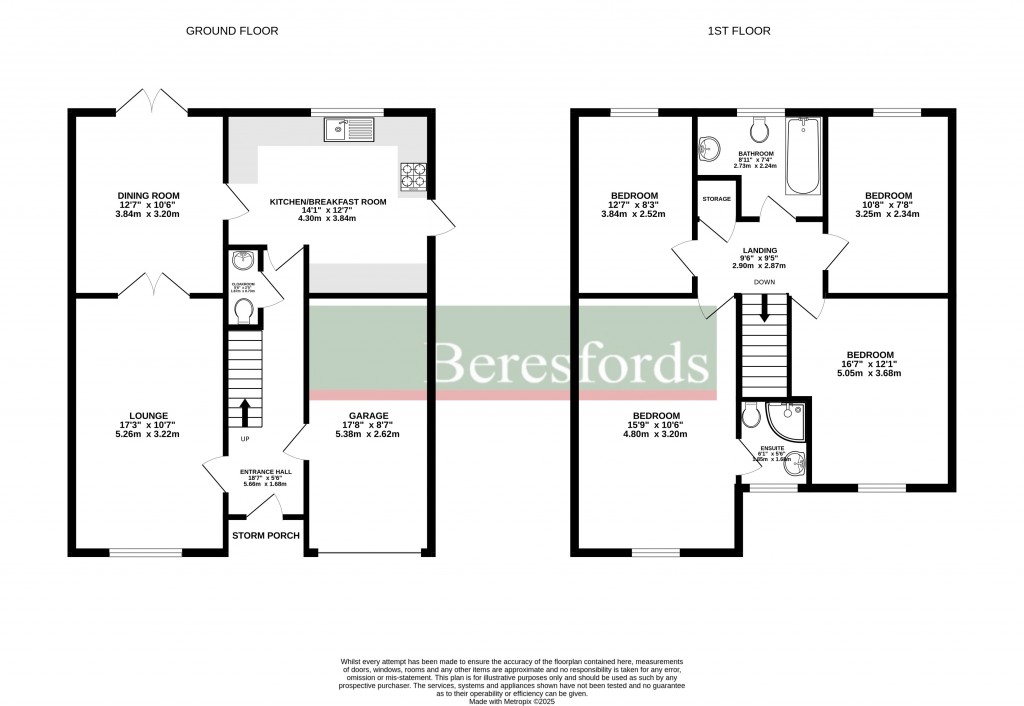 Floorplans For Galleywood, Chelmsford, Essex
