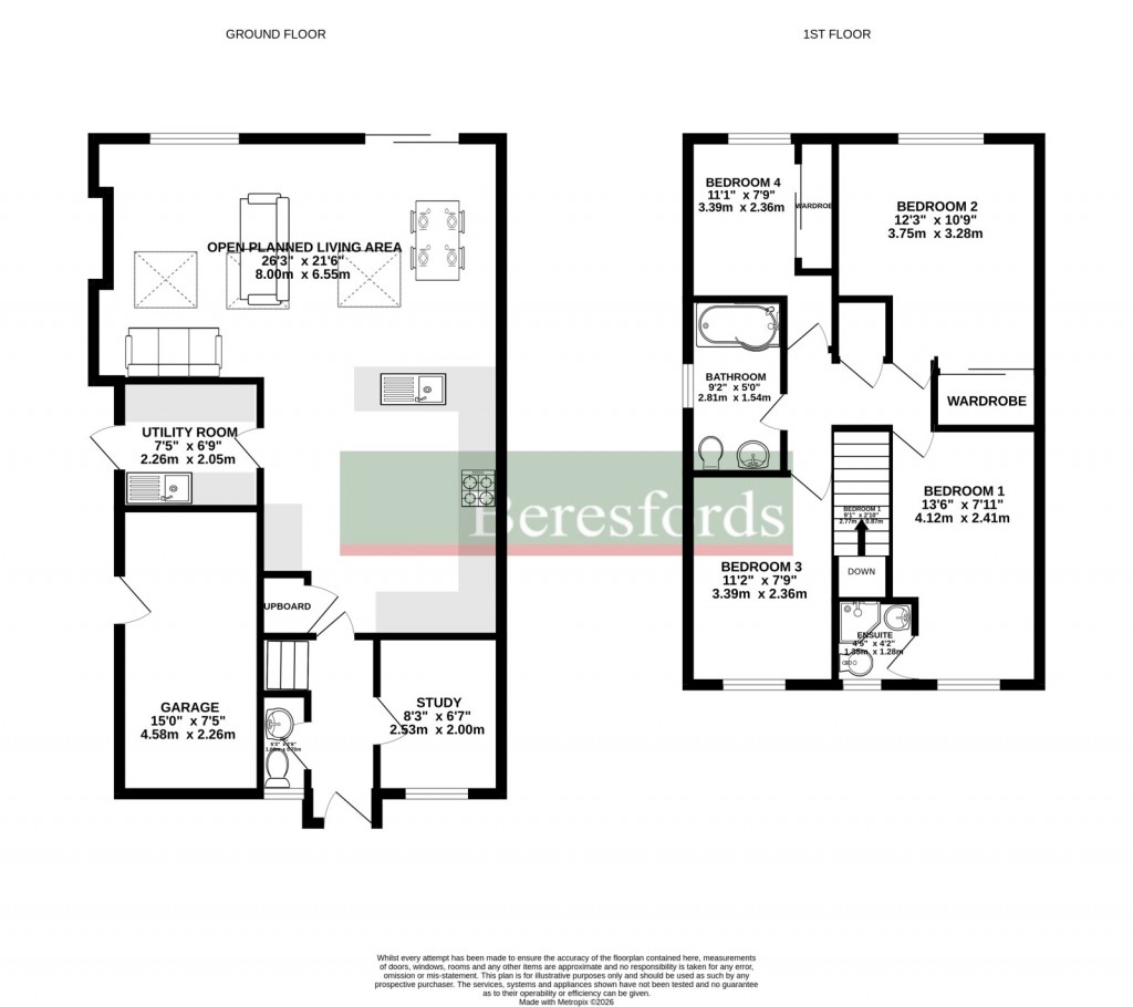 Floorplans For Boreham, Chelmsford, Essex