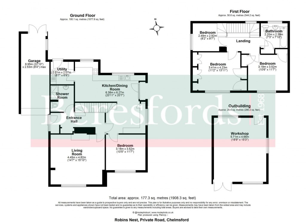 Floorplans For Chelmsford, Essex