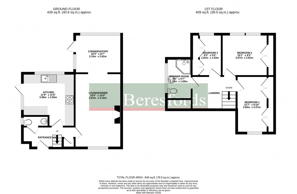 Floorplans For Boreham, Chelmsford, Essex