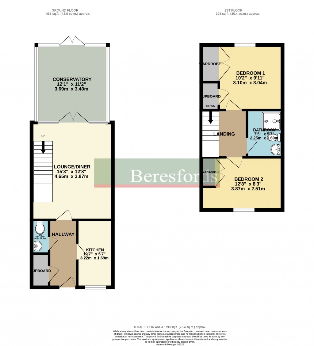 Floorplans For Chelmer Village, Chelmsford, Essex
