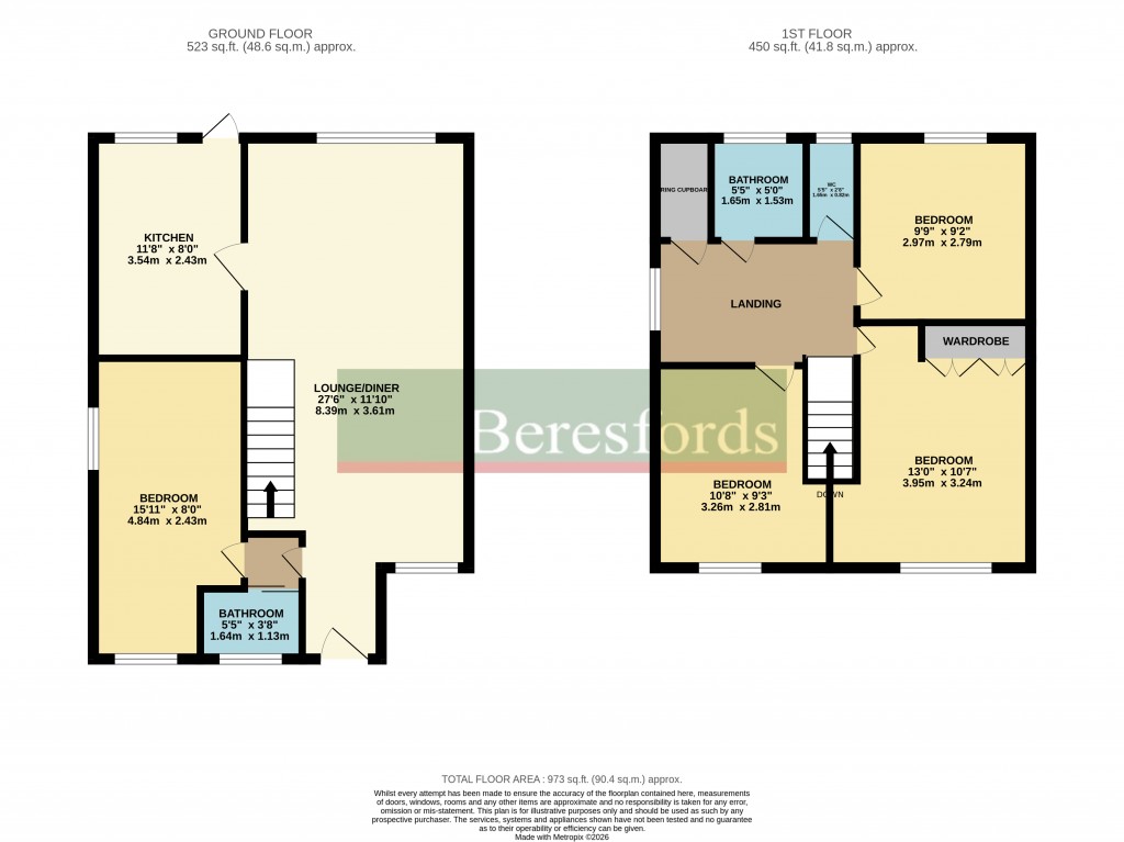 Floorplans For Chelmsford, Essex