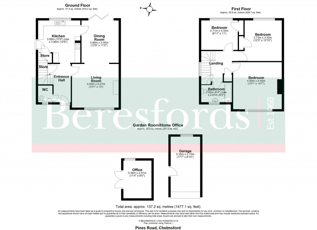 Floorplans For Chelmsford, Essex