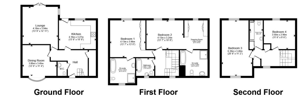 Floorplans For Chelmsford, Essex