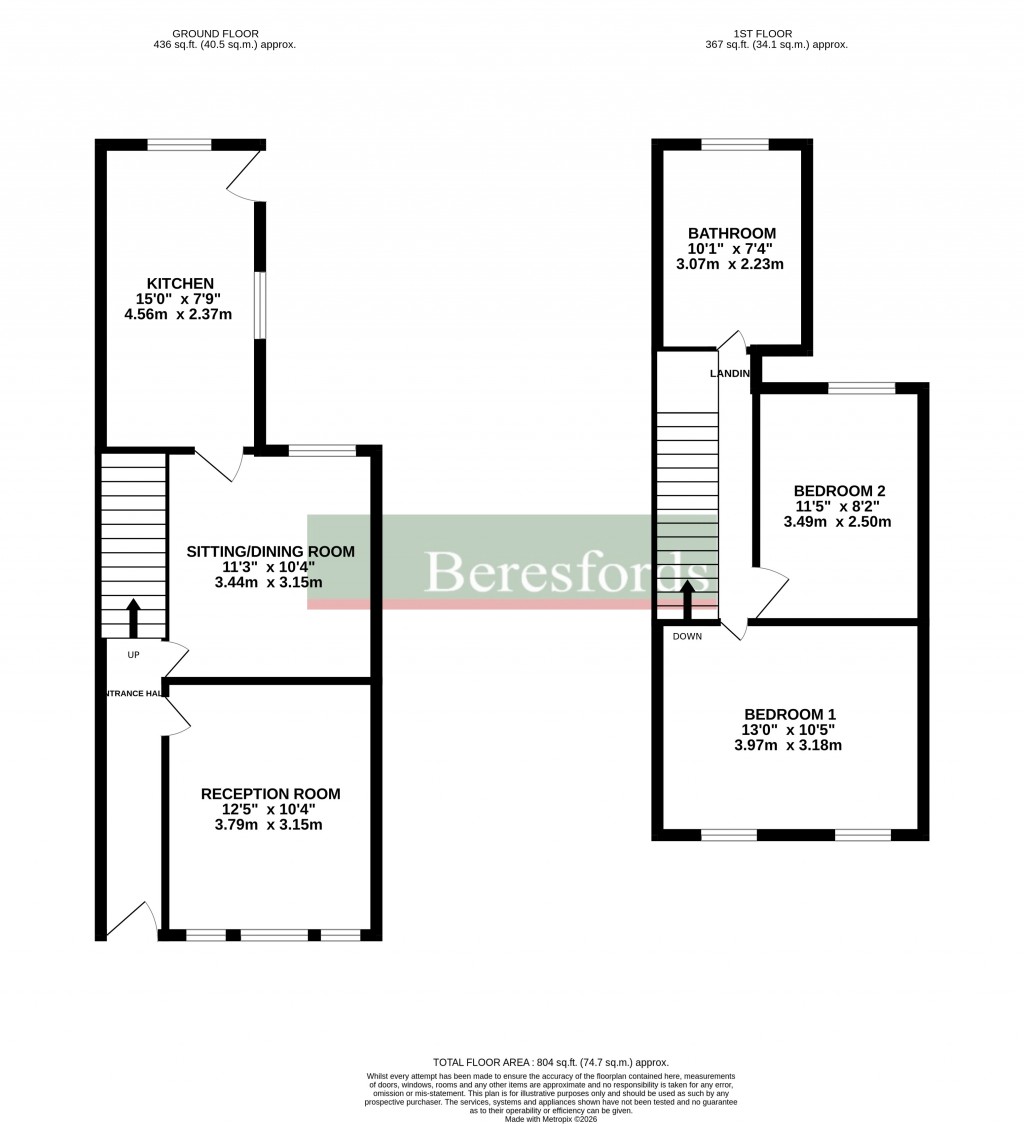 Floorplans For Chelmsford, Essex
