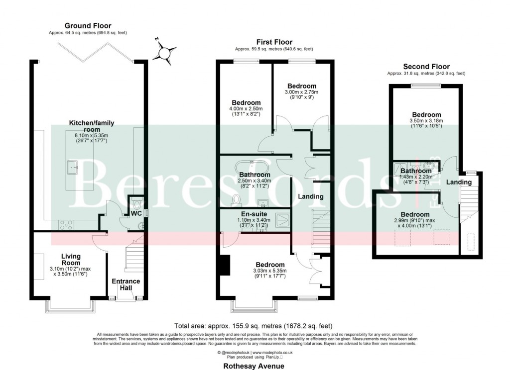Floorplans For Chelmsford, Essex