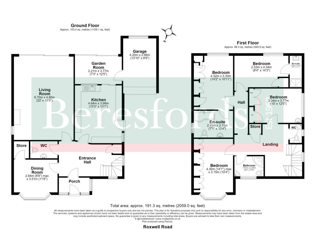 Floorplans For Chelmsford, Essex