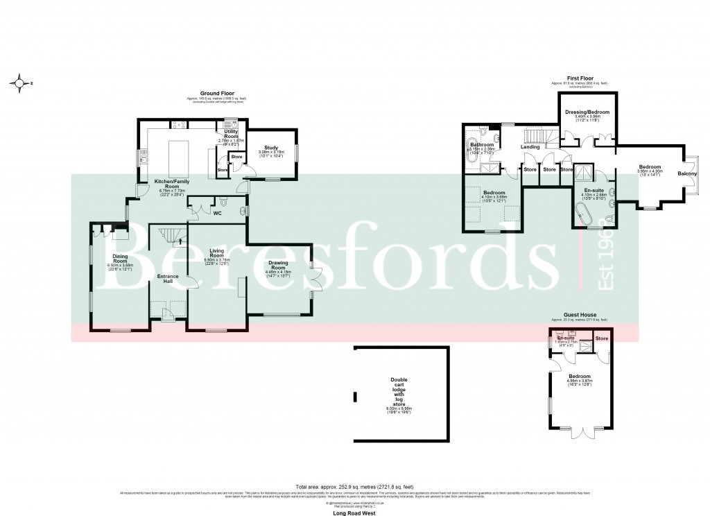 Floorplans For Dedham, Essex