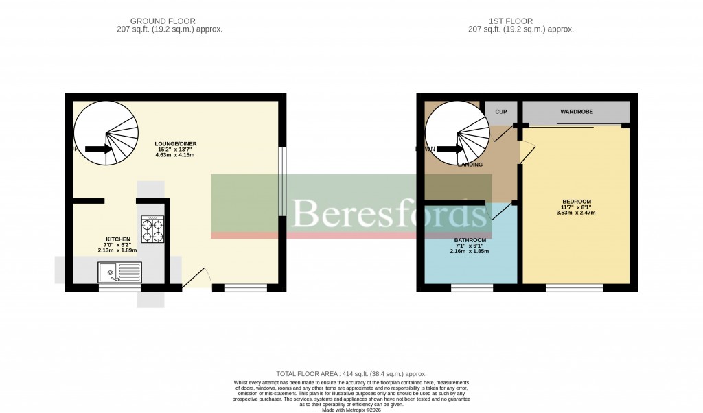 Floorplans For Chelmer Village, Chelmsford, Essex