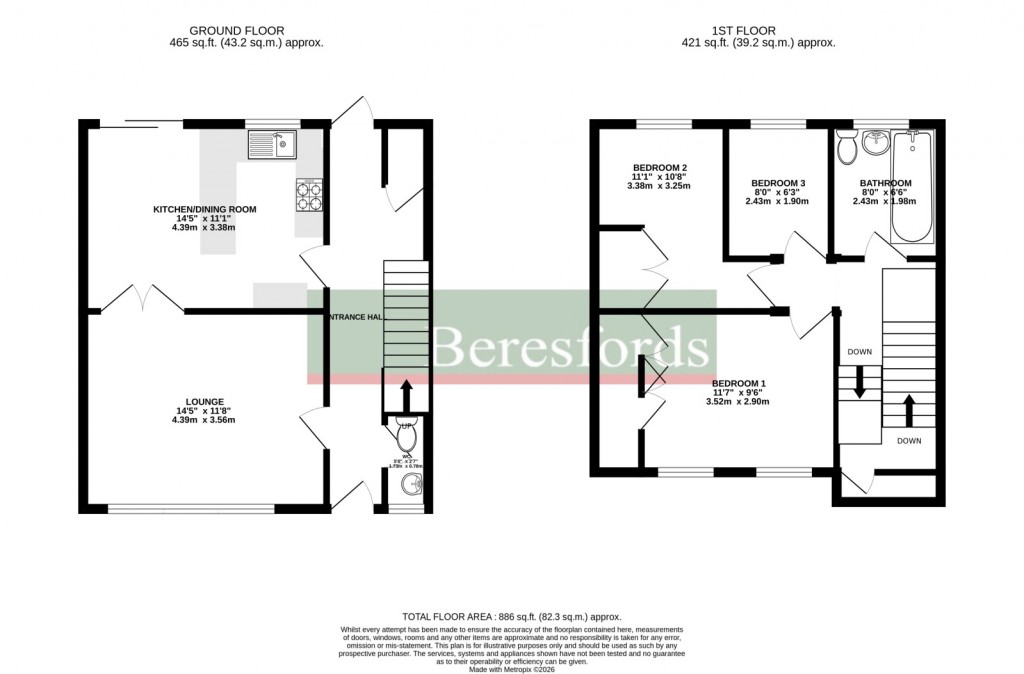 Floorplans For Chelmsford, Essex