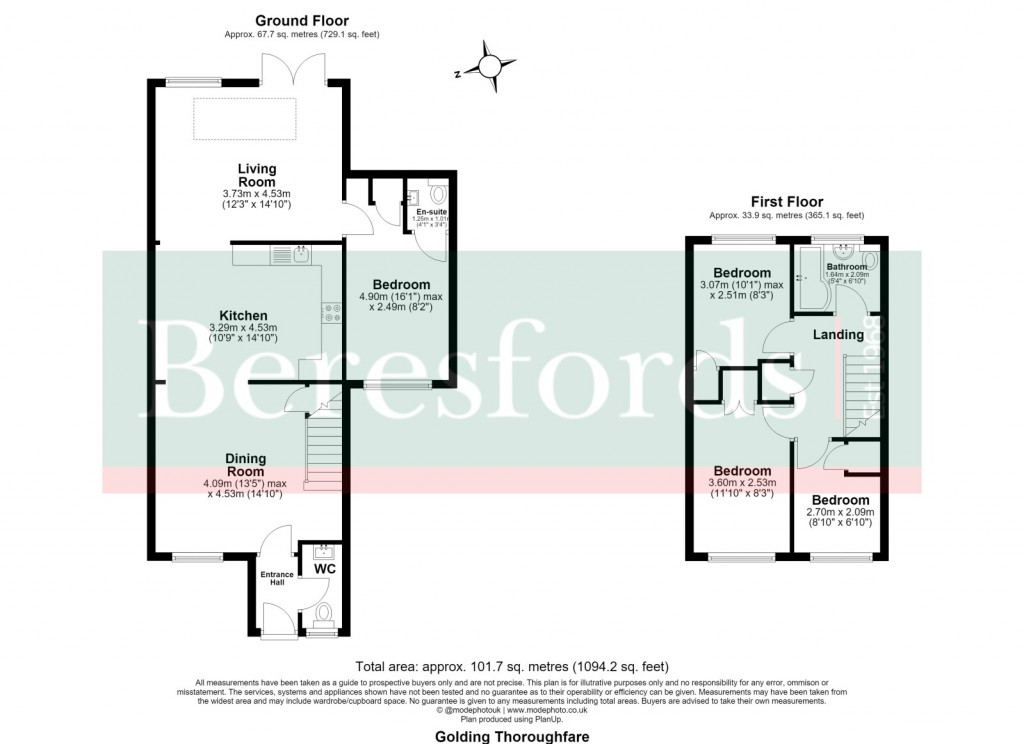 Floorplans For Chelmer Village, Chelmsford, Essex