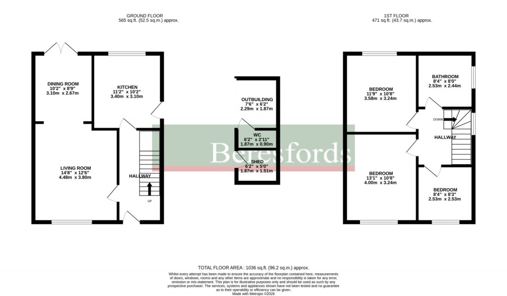 Floorplans For Chelmsford, Essex