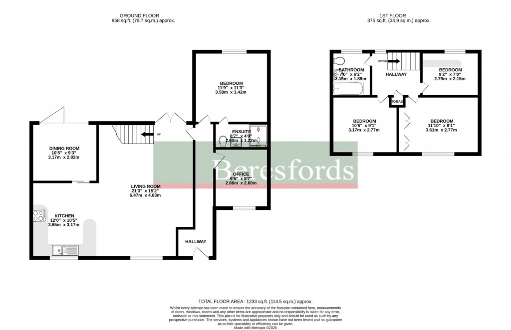 Floorplans For Chelmsford, Essex
