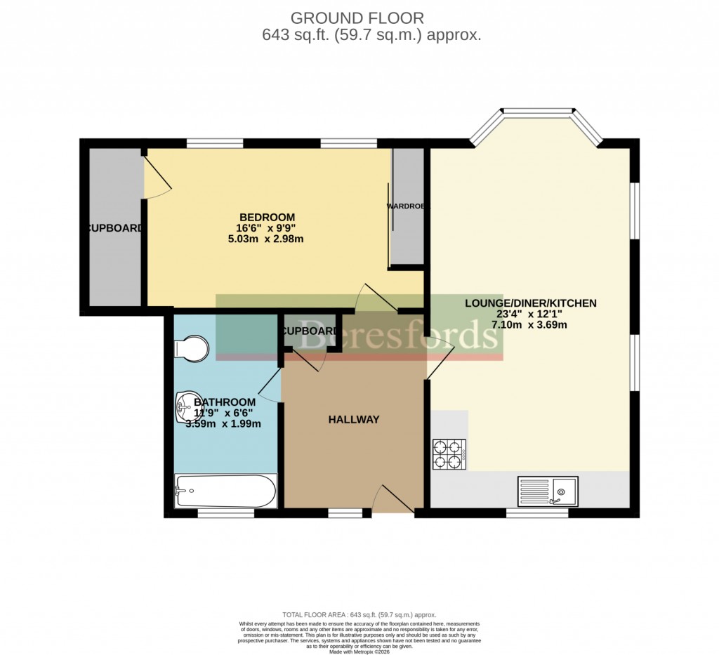 Floorplans For Chelmsford Garden, Chelmsford, Essex