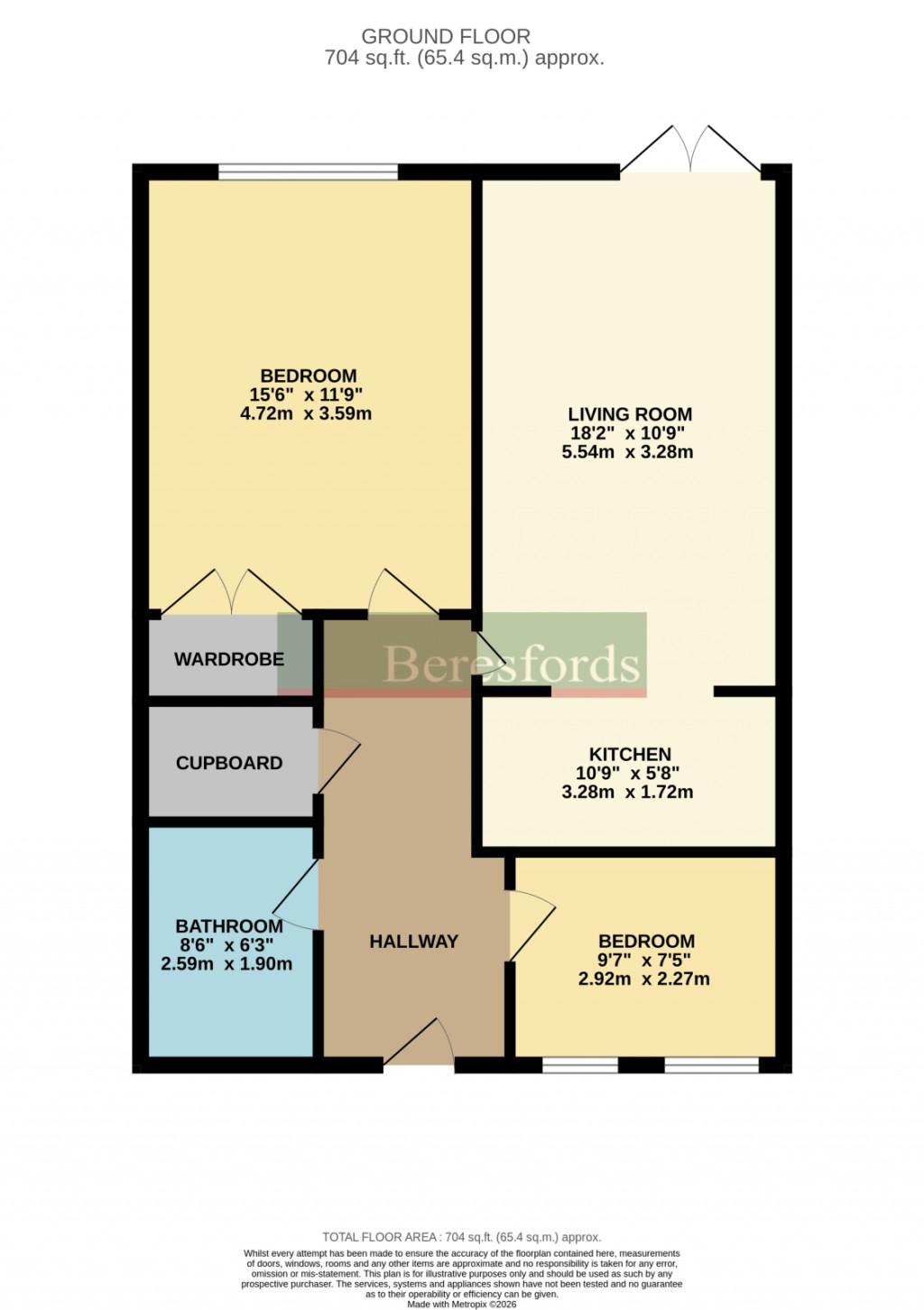 Floorplans For Seymour Street, Chelmsford, Essex