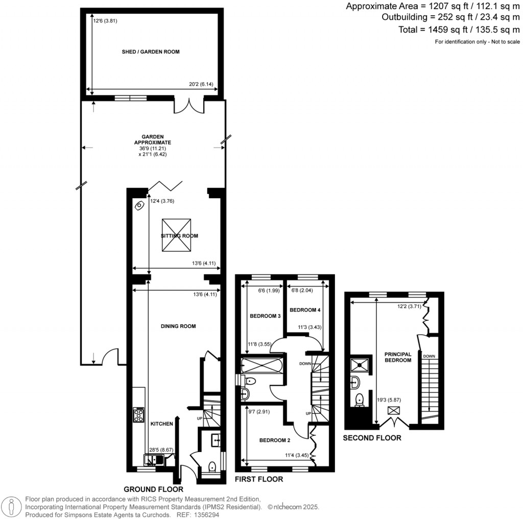 Floorplans For Latchmere Lane, Kingston Upon Thames, Surrey