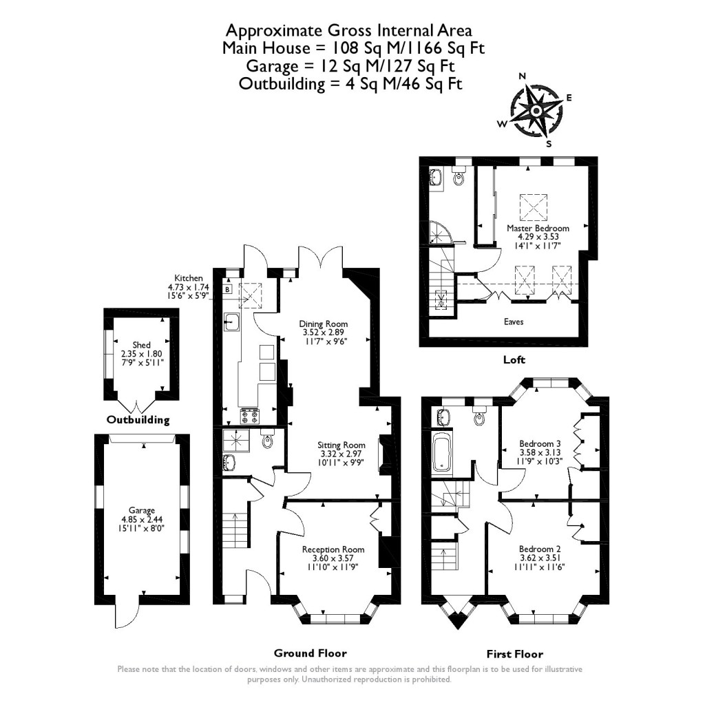 Floorplans For Wolsey Drive, Kingston Upon Thames, Surrey