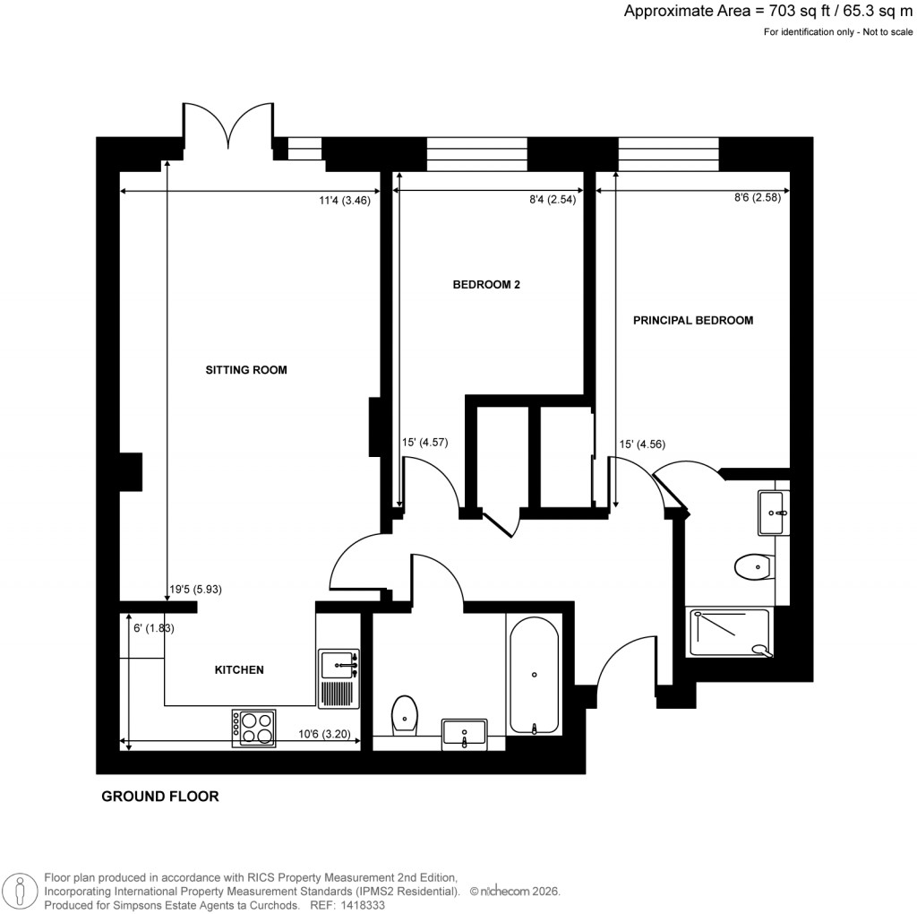 Floorplans For Royal Quarter, Kingston Upon Thames, Surrey